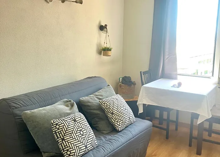 Appartement 2 Pieces En Etage Eleve, Centre-Ville Au Calme, Petite Vue Mer
